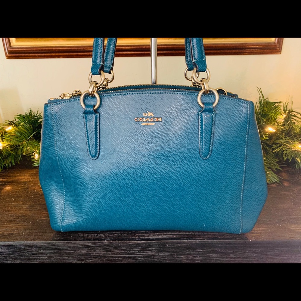 COACH Aqua Leather Bag